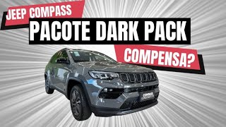 Novo Jeep Compass Longitude com Pacote Dark Pack compensa [upl. by Boggs]