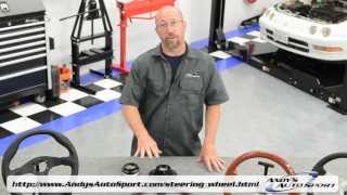 Steering Wheels Overview  Presented by Andys Auto Sport [upl. by Iosep975]