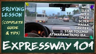 Paano Magdrive sa mga Expressway ng Pilipinas  Expressway Driving 101 [upl. by Reese362]