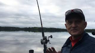 Lake Champlain Spring trolling for Land Lock Salmon 52919 [upl. by Arhna848]