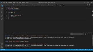 CC VISUAL STUDIO CODE 1d returned errorWINDOWS 10 [upl. by Eisenhart125]