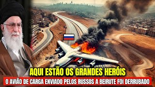 Heróis em Ação Avião de Carga Russo Rumo a Beirute é Derrubado [upl. by Nohsram65]