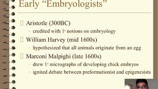 History of Developmental Biology [upl. by Mandy345]