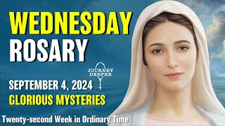 Wednesday Rosary Glorious Mysteries of Rosary 💙 September 4 2024 VIRTUAL ROSARY [upl. by Roosevelt]