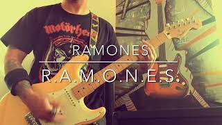 Ramones  RAMONES guitar cover [upl. by Aitahs]