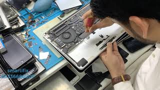 macbook pro 2013 late A1502 trackpad replacement [upl. by Holmen]