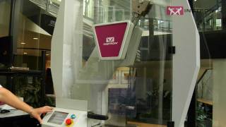 Testing to ASTM D256 with Instron 9050 Impact Pendulum [upl. by Eirallam]