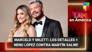 Marcelo Tinelli y Milett Figueroa  Nenu López vs Martín Salwe  LAM  Programa completo 10424 [upl. by Akenahs]