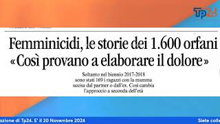 Buongiorno24 del 20 Novembre 2024 [upl. by Emile]