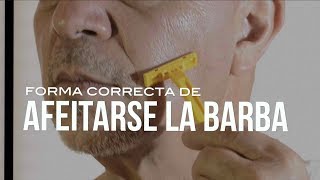 Cómo afeitarse la barba y cuidarse el rostro [upl. by Nair152]