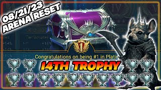 14 TROPHY Plat Reset  RAID Shadow Legends [upl. by Cheatham]