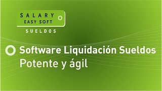 Software Liquidación de Sueldos Potente y ágil [upl. by Frisse431]