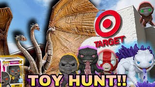 CRAZY TOY HUNT  GODZILLA X KONG Funko Pops  HIYAToys King Ghidorah 2019 amp FOOD REVIEW [upl. by Guy999]