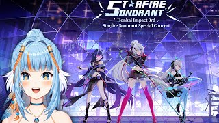 Starfire Sonorant Concert REACTION  Honkai Impact 3rd [upl. by Eceinhoj]