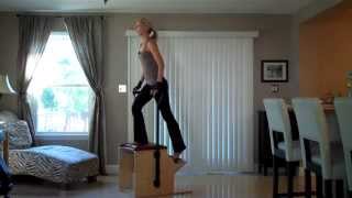 Pilates Chair Routine Belly Backside and Calves [upl. by Inama]