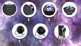 Which star projector planetarium looks best Projector Demonstration [upl. by Omlesna748]