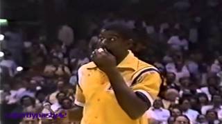 Magic Johnson 198687 MVP Presentation [upl. by Edgard]