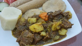 HOW TO COOK JAMAICAN CURRY GOAT PRESSURE COOKER RECIPE 2016 VOLUME 2 [upl. by Errehs524]