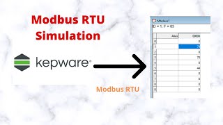 Kepware OPC  Mô Phỏng Modbus RTU  Industrial Communication [upl. by Natsyrk69]