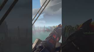 Lighting the New Skeleton Camp  Sea of Thieves seaofthieves seaofthievesclips gaming shorts [upl. by Anhsirk169]