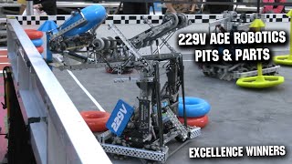 229V ACE Robotics  Pits amp Parts  High Stakes Robot [upl. by Lull]