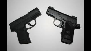 Sig P365 SAS versus Kimber Micro 9 Nightfall  A Comparison [upl. by Hendon]