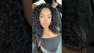 Curly Hair Tutorial hairtutorial curlyhair grwm [upl. by Sofie]