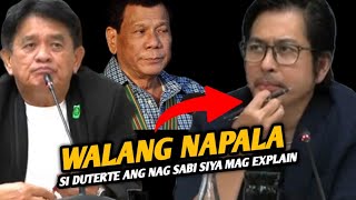 Walang napala si Cong Fernandez kay Buenaventura hindi nito napa amin na mayroong DDS [upl. by Anatsirhc]