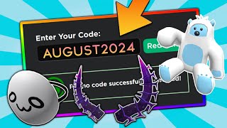 8 NEW CODES ALL AUGUST 2024 Roblox Promo Codes For ROBLOX FREE Items and FREE Hats 2024 UPDATED [upl. by Netloc]