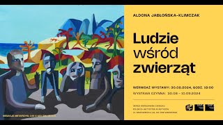 20240830 Aldona JabłońskaKlimczak  Ludzie wśród zwierząt [upl. by Malin]