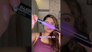 Waterproof mascara that comes off without any makeup remover 🤯 My first tubing mascara mascaras [upl. by Ahab279]