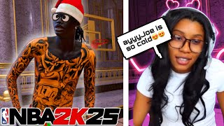 I STREAM SNIPED MY WIFE IN NBA2K25 WE GETTING A DIVORCE [upl. by Weksler]