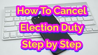 How to cancel Election duty cancellation of election duty general election [upl. by Philina375]