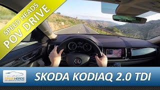 POV Drive  Skoda Kodiaq 20 TDI 4x4 190 PS Onboard Test Drive pure driving no talking [upl. by Eisset700]