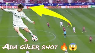 Arda Güler vs Osasuna • He almost scored the best goal of the season 🔥😱 [upl. by Hsreh535]