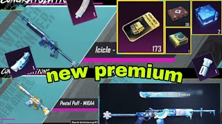 new premium crate opening pubg mobile  maxing new mini14 from premium full max  new premium [upl. by Adnaral791]