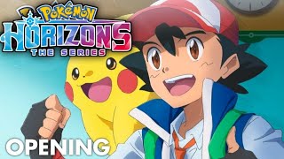 Pokemon Horizons Opening In Hindi  Pokemon Horizons Hindi Dub Opening  Pokemon Horizons In Hindi [upl. by Ashok]