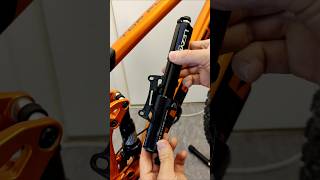 How to mount a pump to a bike frame mtb [upl. by Foss11]