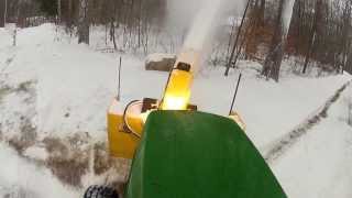 John Deere 425 47 Inch Snowblower [upl. by Anrim]