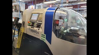 Tornos Swiss Nano 7 CNC Swiss Lathe  MC 603468 [upl. by Anawaj]