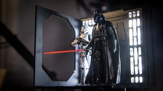 How To Make a Star Wars Action Figure Diorama Free Design [upl. by Thill695]