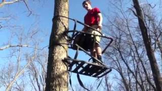 How To Use A Climbing TreeStand [upl. by North]