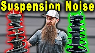 How To Fix a Noisy Suspension  Noise over Bumps [upl. by Kaitlin52]