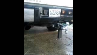 Chevy 2500hd vortec 60 70 series flowmaster true [upl. by Yrevi]