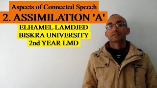 Phonetics 27 ASSIMILATION 1 in connected speech [upl. by Asenad]