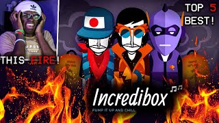 TOP 5 BEST INCREDIBOX SONGS EVER MADE [upl. by Annohsat]