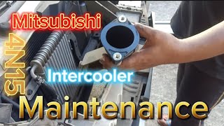 Force Induction How to clean the IntercoolerMaintenanceMitsubishi Montero SportsStrada [upl. by Anuahsed]