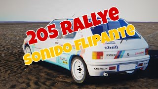 Peugeot 205 rallye Assetto Corsa sonido bestial [upl. by Aunson]