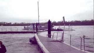 Big Wet Australia Day 2013 Boyne Island and Tannum Sands [upl. by Notsud]