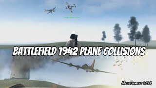 Battlefield 1942  Plane collisions 2024 [upl. by Anit]